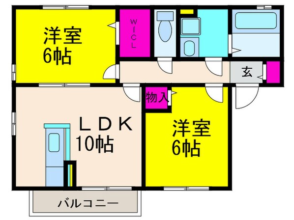 パストラルの物件間取画像